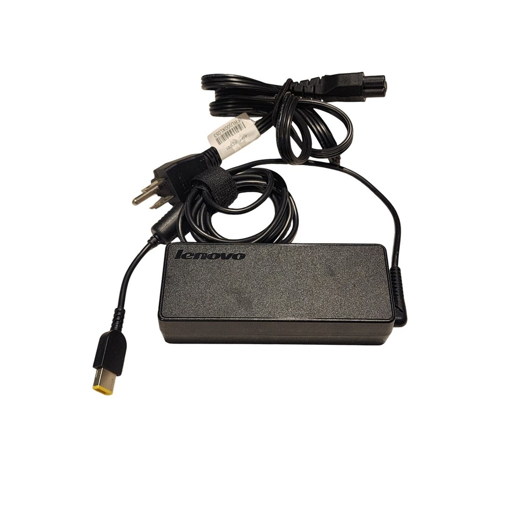 Lenovo AC Adapter Power Supply‎ Charger 65W 20V 3.25A USB Yellow Tip